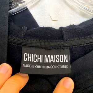 Chichi Madison sweatshirt Oversized Black fade